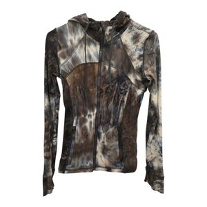 Woman’s Tie Dye Yoga Fitted Jacket